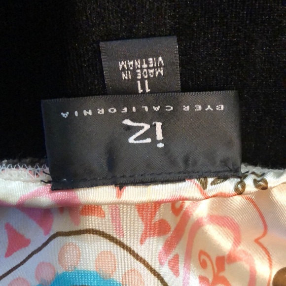 iZBYER Silk Floral Dress Size 11 - Picture 5 of 5